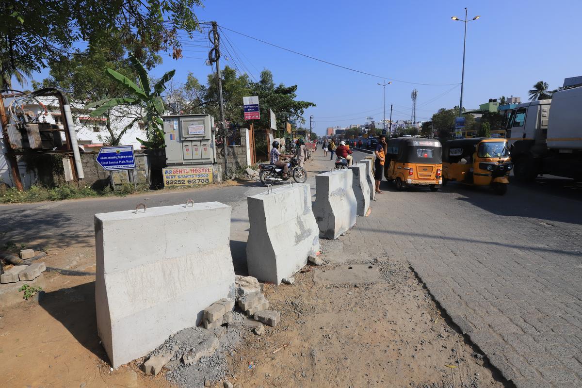 Metro Rail traffic changes at OMR in Sholinganallur residents hail